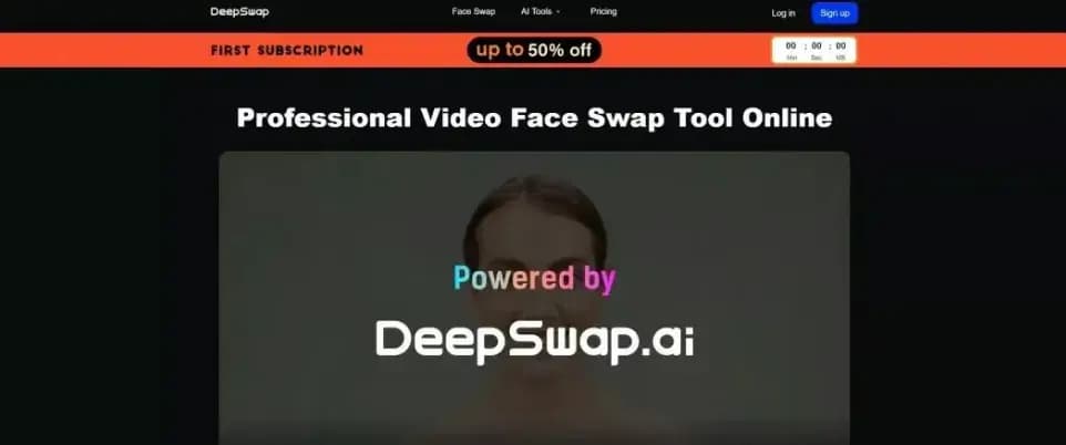 DeepSwap face swapping video