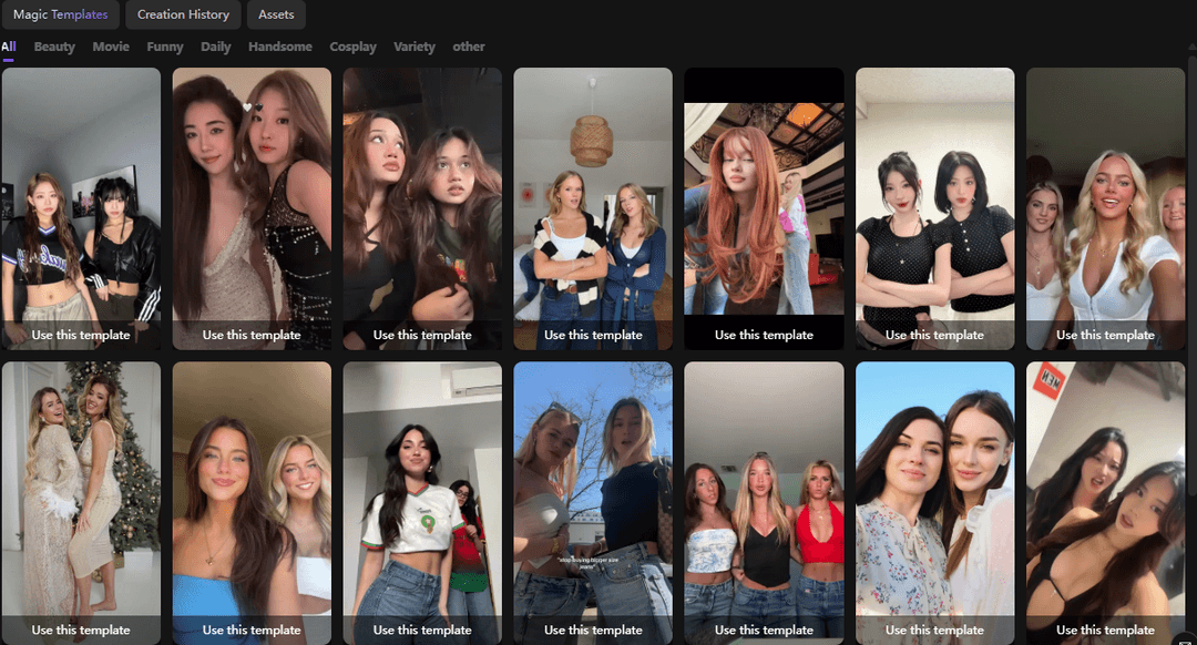 people love AI face swap